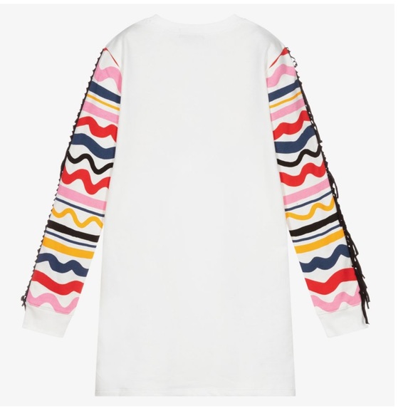 STELLA MCCARTNEY KIDS
TEEN GIRLS WHITE COTTON DRESS horse 🐴 with pockets sz 14 - Picture 2 of 8